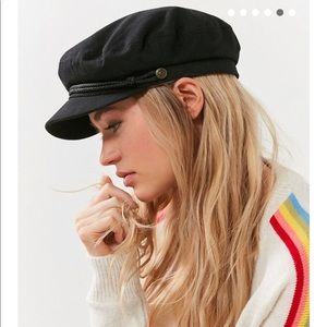 Black brixton fiddlers cap (women’s) size medium
